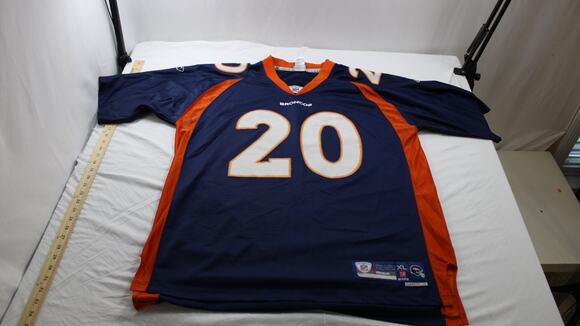 Reebok Other - Reebok Brian Dawkins Denver Broncos NFL Equipment Jersey Mens XL Blue 20 +2